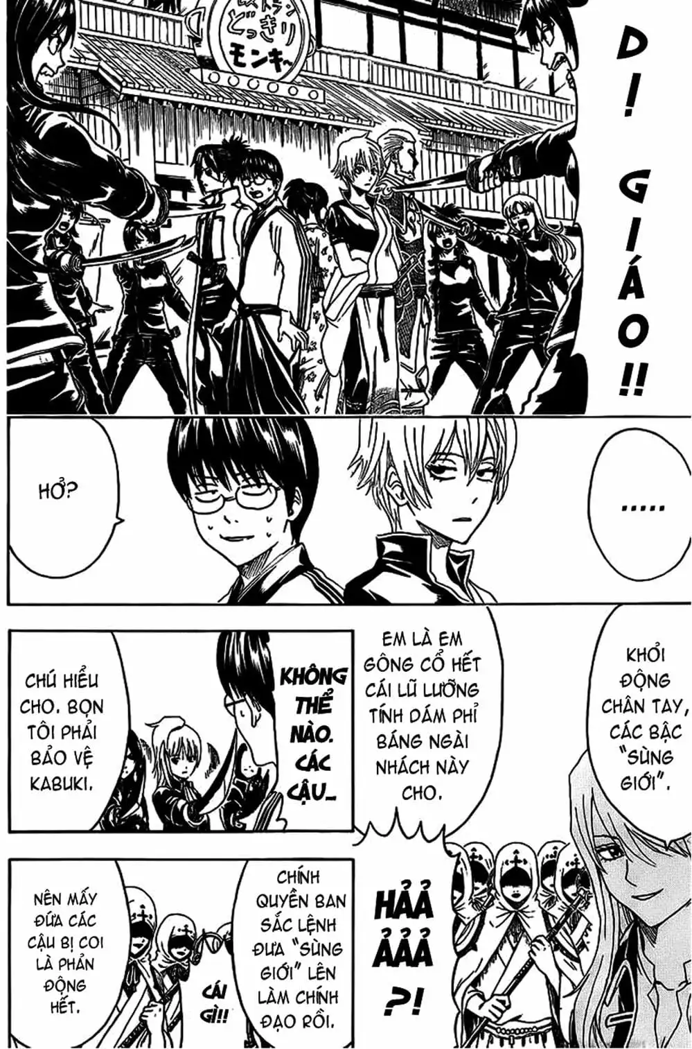Truyện Tranh Gintama Linh Hồn Bạc: Luật Lệ Đặt Ra Là Để Phá Bỏ trang 7