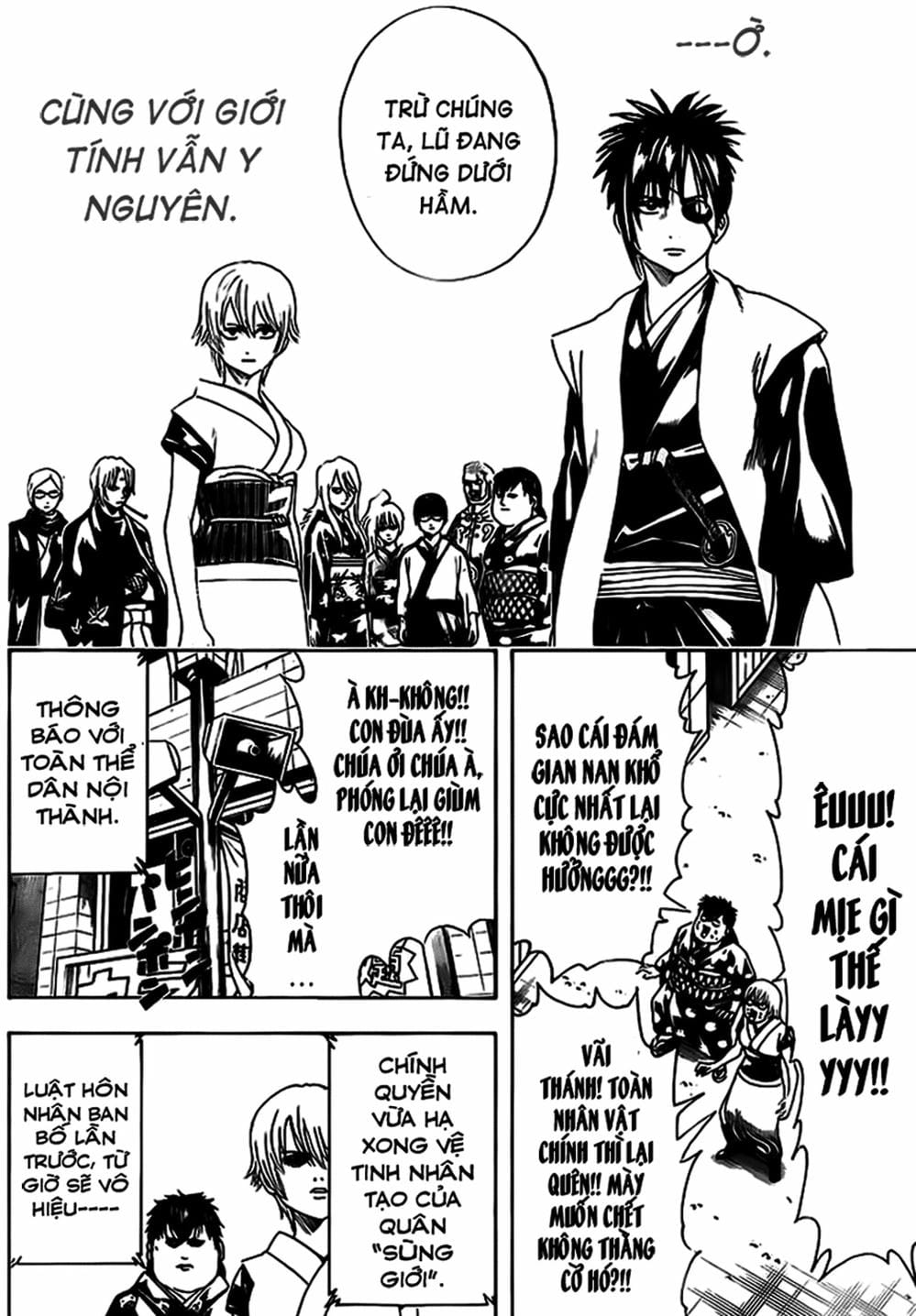 Truyện Tranh Gintama Linh Hồn Bạc: Luật Lệ Đặt Ra Là Để Phá Bỏ trang 7