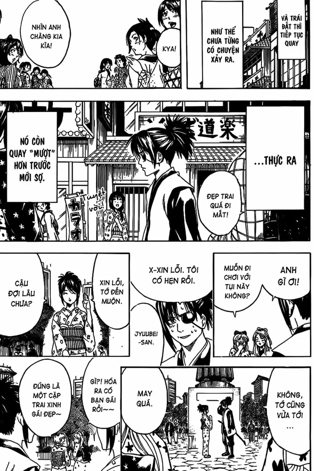 Truyện Tranh Gintama Linh Hồn Bạc: Luật Lệ Đặt Ra Là Để Phá Bỏ trang 7
