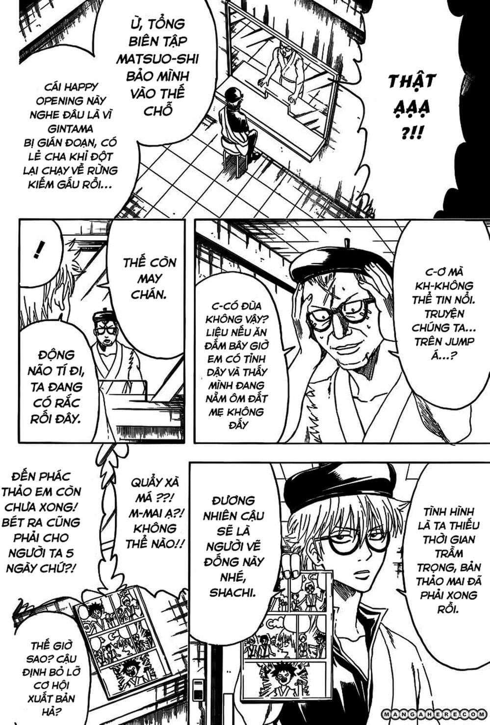 Truyện Tranh Gintama Linh Hồn Bạc: Luật Lệ Đặt Ra Là Để Phá Bỏ trang 7