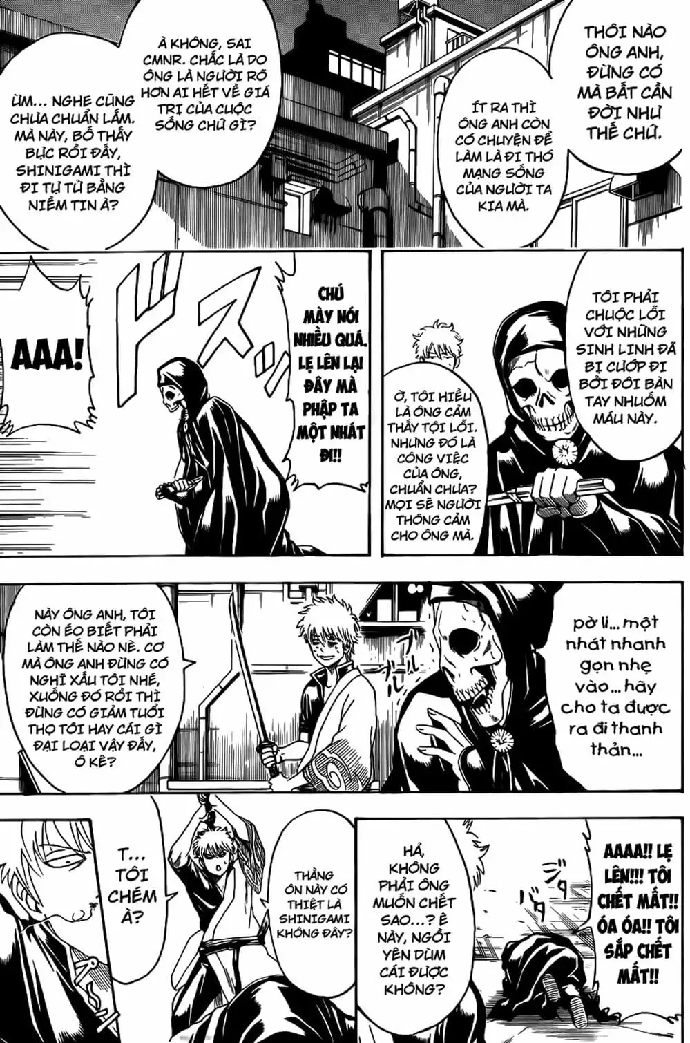 Truyện Tranh Gintama Linh Hồn Bạc: Luật Lệ Đặt Ra Là Để Phá Bỏ trang 7