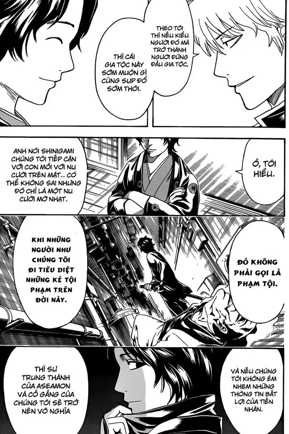 Truyện Tranh Gintama Linh Hồn Bạc: Luật Lệ Đặt Ra Là Để Phá Bỏ trang 7