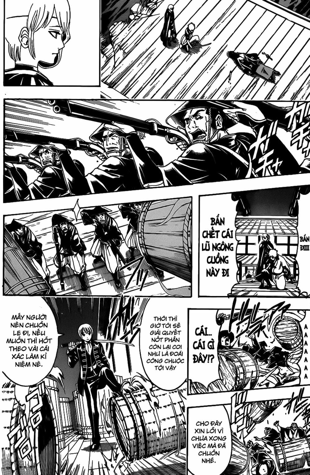 Truyện Tranh Gintama Linh Hồn Bạc: Luật Lệ Đặt Ra Là Để Phá Bỏ trang 7