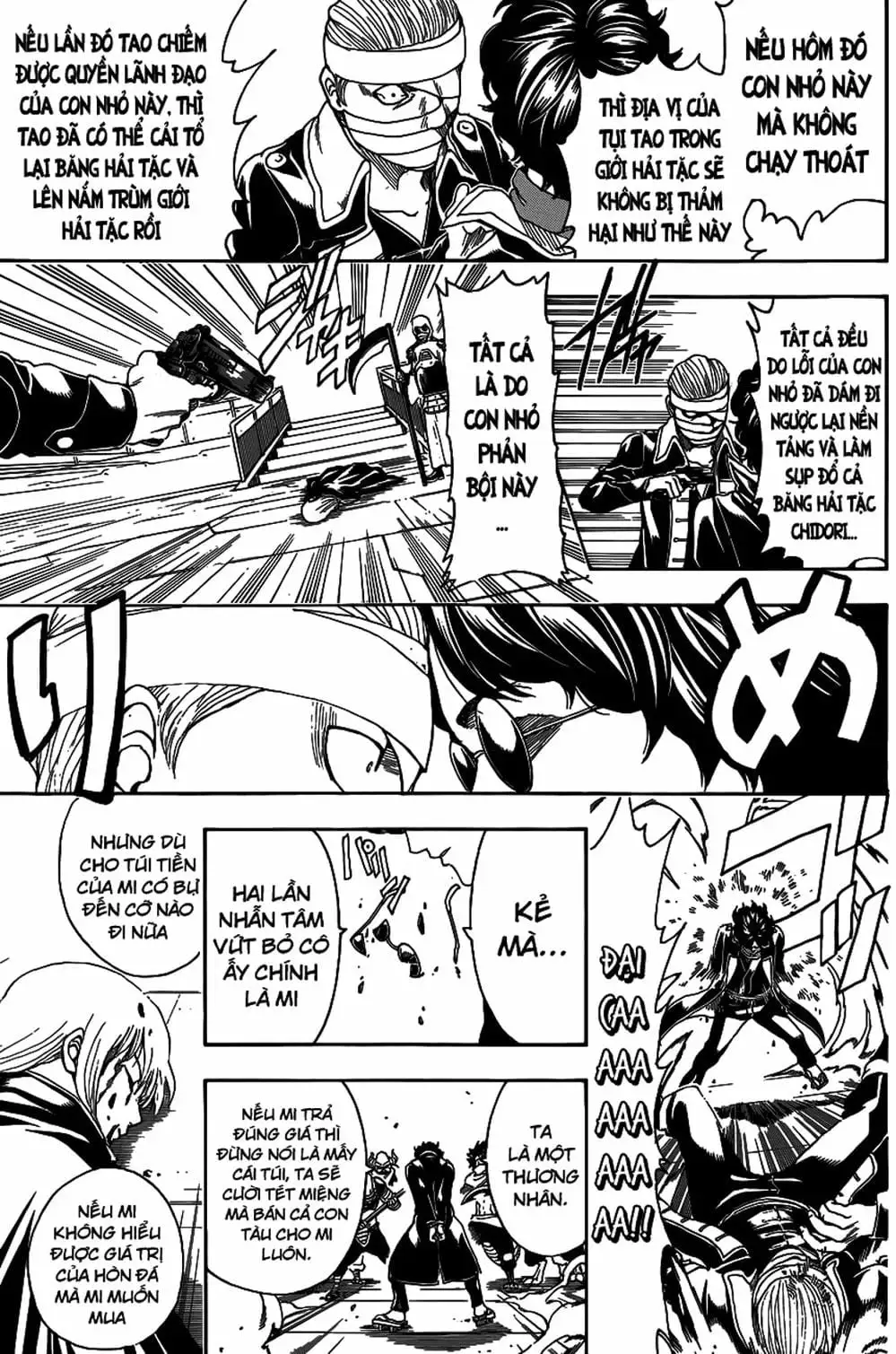 Truyện Tranh Gintama Linh Hồn Bạc: Luật Lệ Đặt Ra Là Để Phá Bỏ trang 7