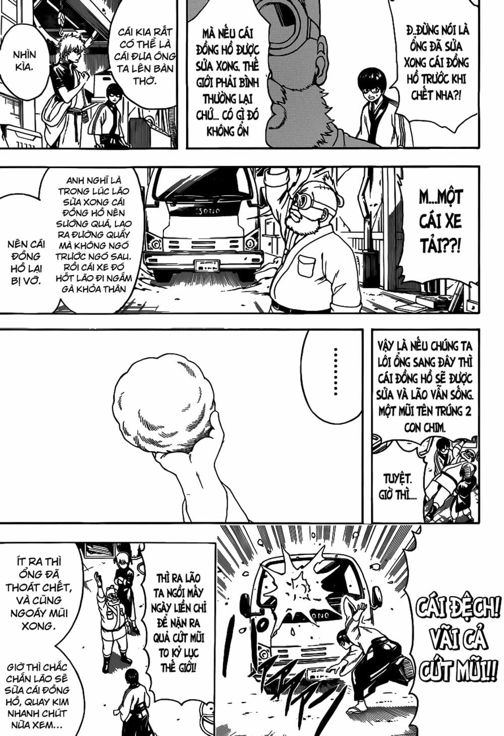 Truyện Tranh Gintama Linh Hồn Bạc: Luật Lệ Đặt Ra Là Để Phá Bỏ trang 7