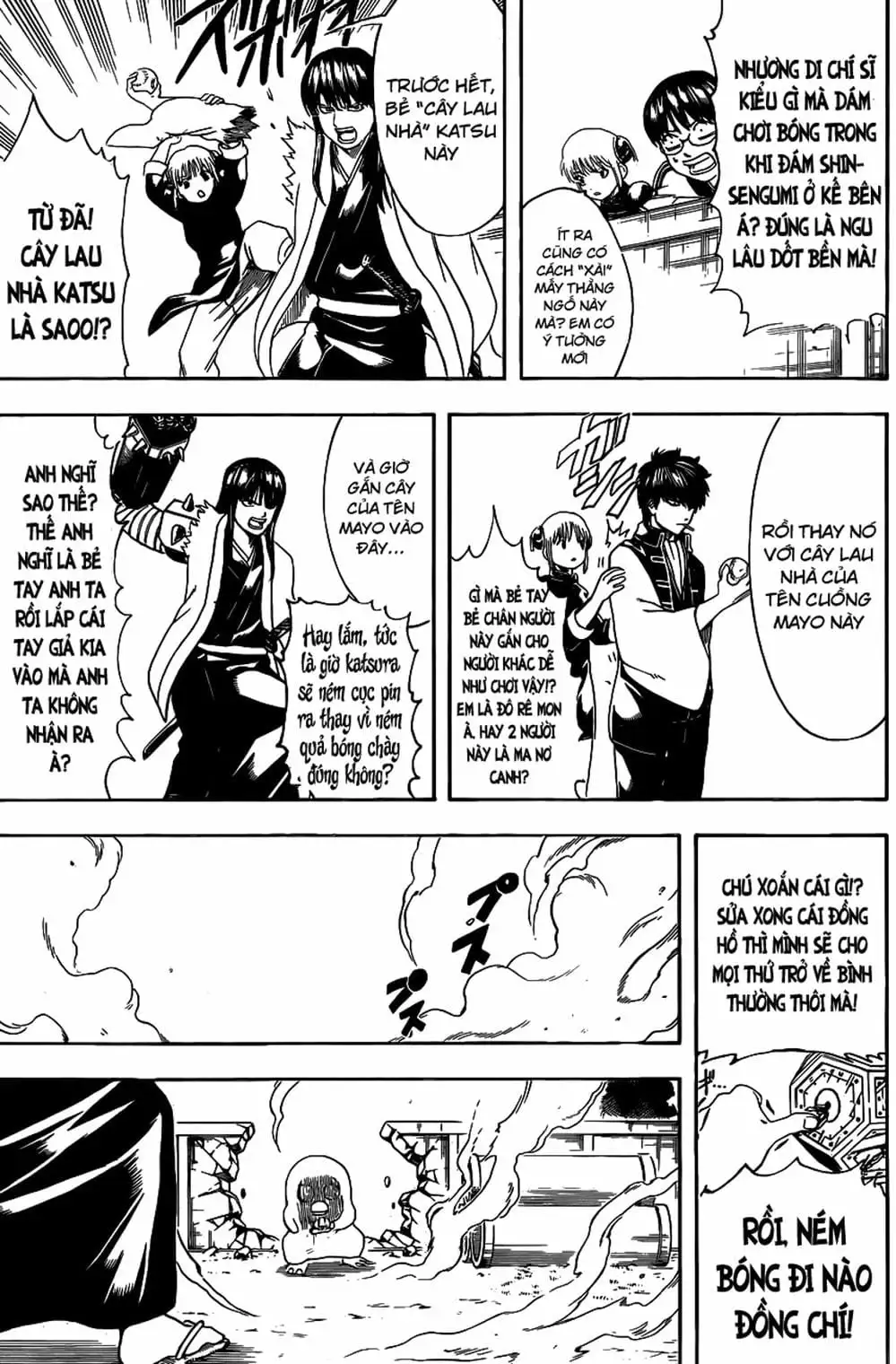 Truyện Tranh Gintama Linh Hồn Bạc: Luật Lệ Đặt Ra Là Để Phá Bỏ trang 7