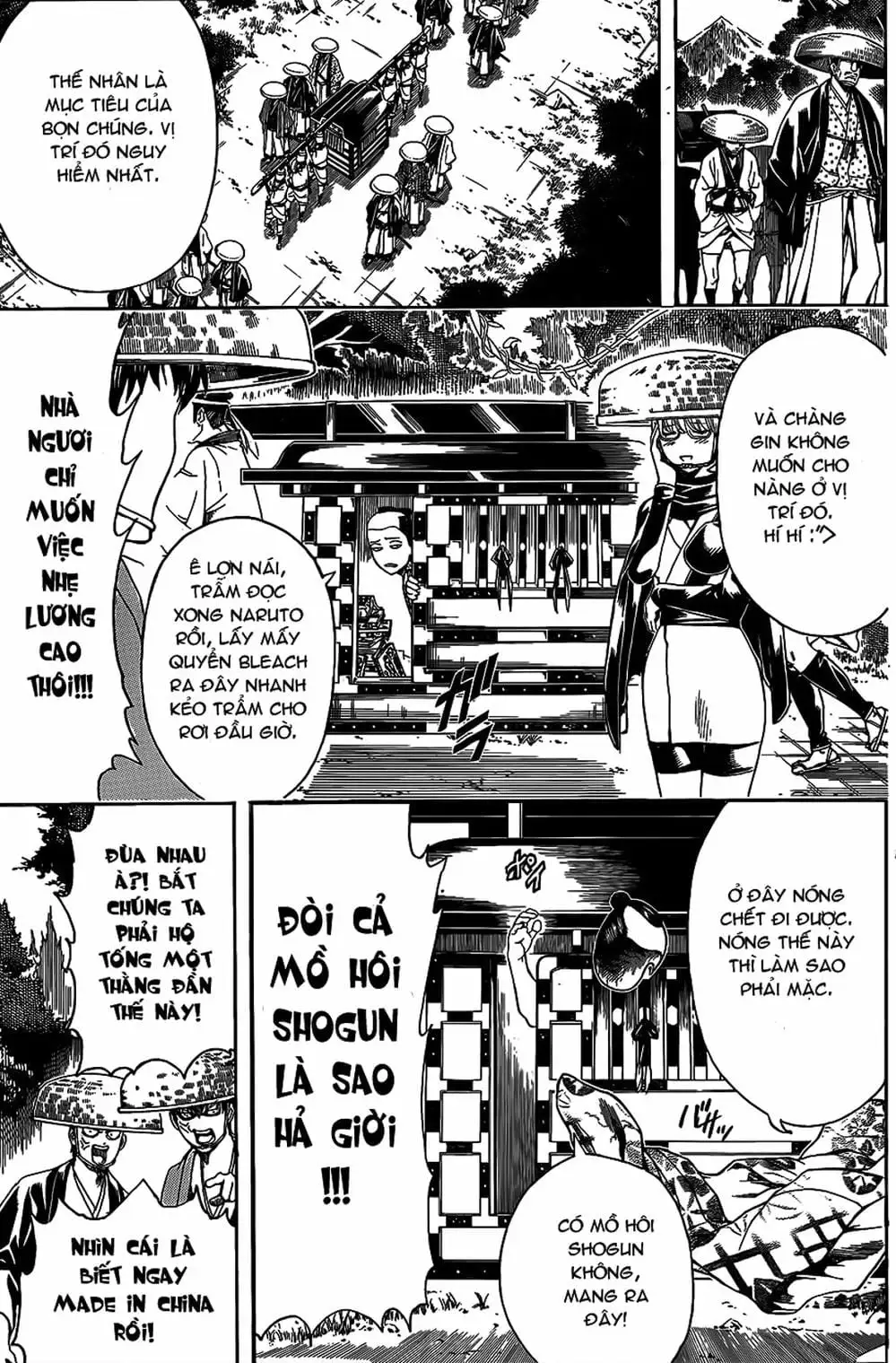 Truyện Tranh Gintama Linh Hồn Bạc: Luật Lệ Đặt Ra Là Để Phá Bỏ trang 7