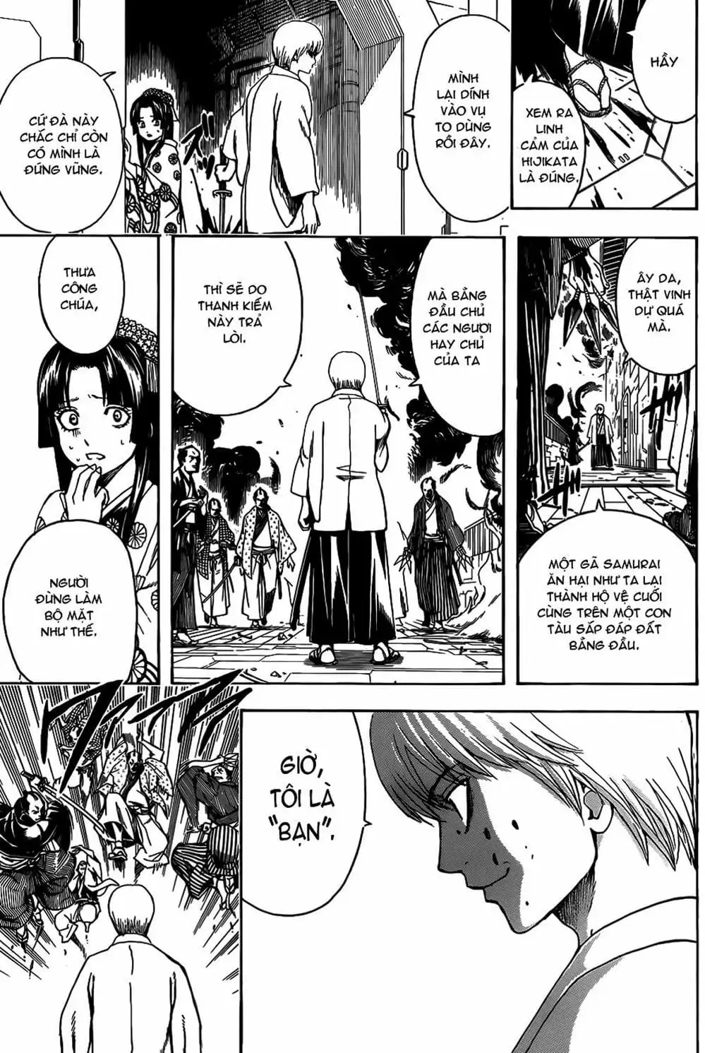 Truyện Tranh Gintama Linh Hồn Bạc: Luật Lệ Đặt Ra Là Để Phá Bỏ trang 7
