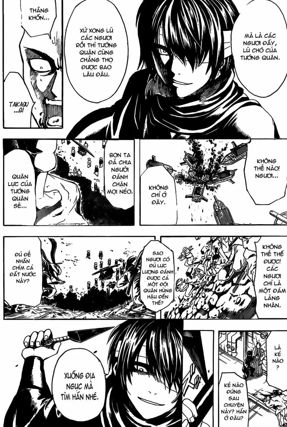 Truyện Tranh Gintama Linh Hồn Bạc: Luật Lệ Đặt Ra Là Để Phá Bỏ trang 7