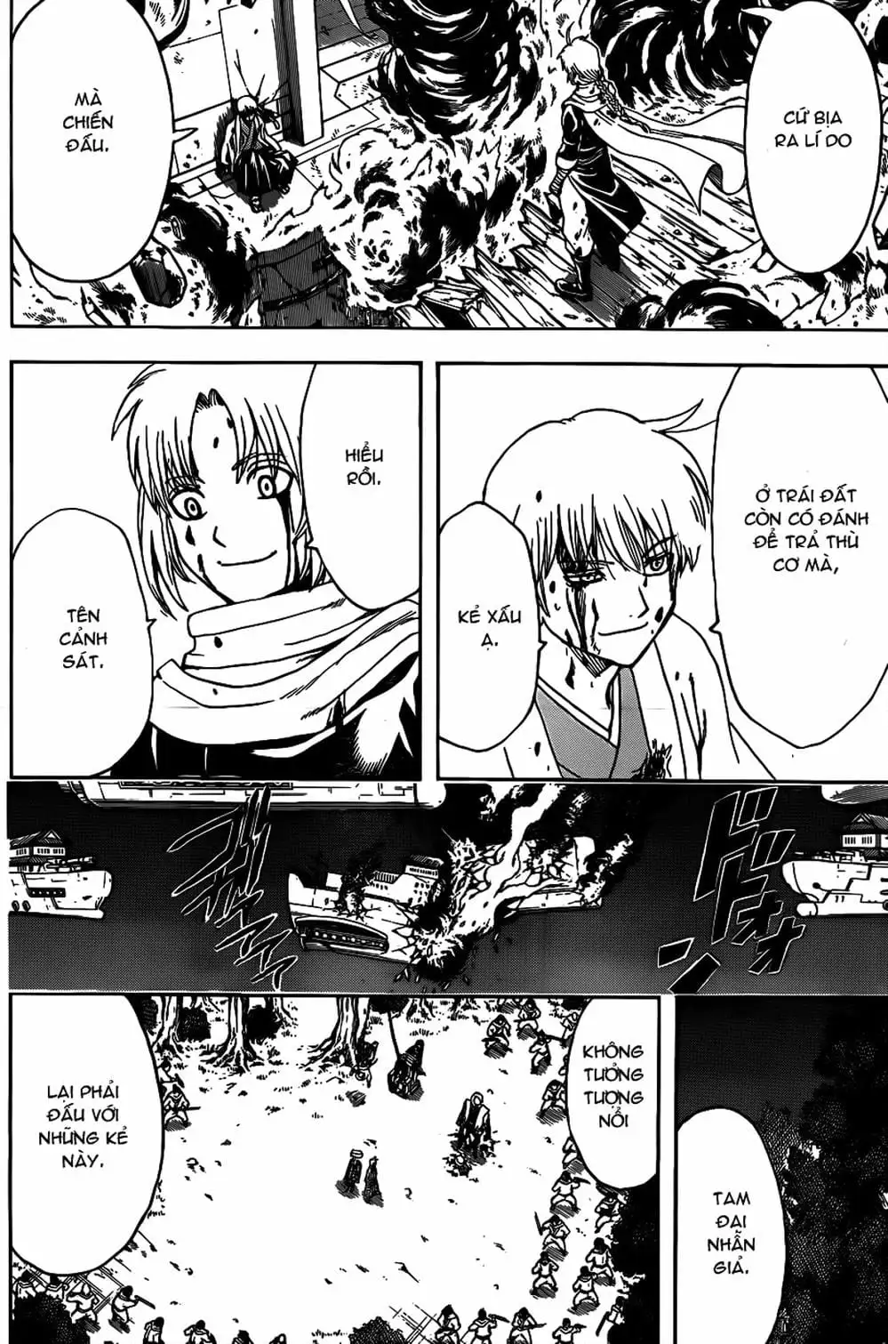 Truyện Tranh Gintama Linh Hồn Bạc: Luật Lệ Đặt Ra Là Để Phá Bỏ trang 7