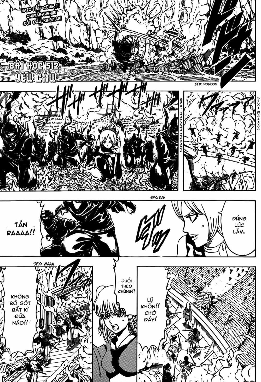 Truyện Tranh Gintama Linh Hồn Bạc: Luật Lệ Đặt Ra Là Để Phá Bỏ trang 7