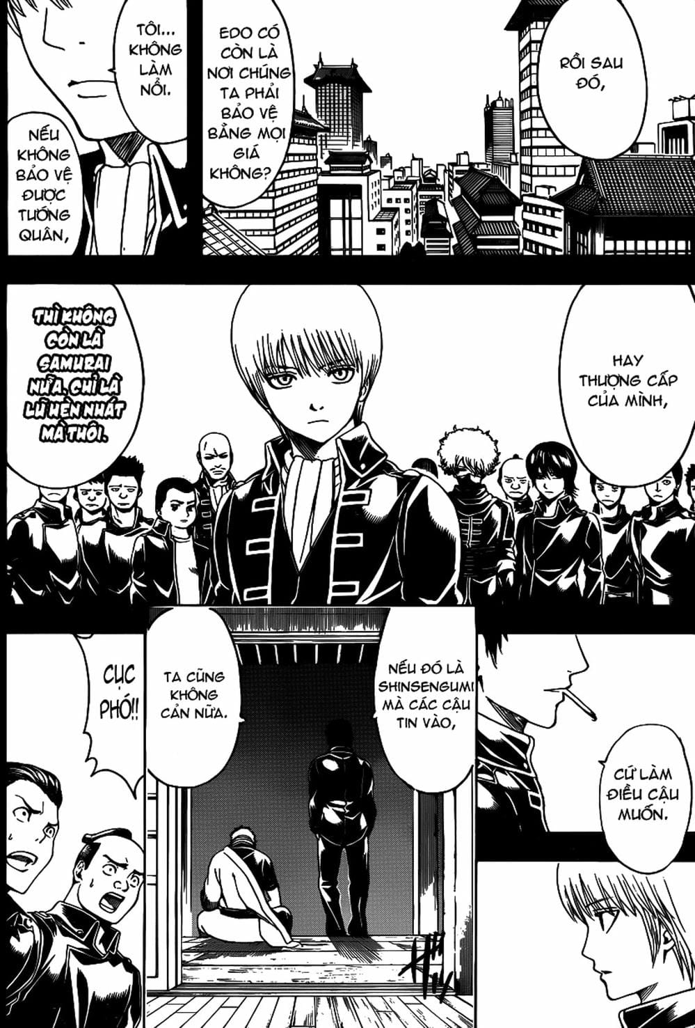 Truyện Tranh Gintama Linh Hồn Bạc: Luật Lệ Đặt Ra Là Để Phá Bỏ trang 7