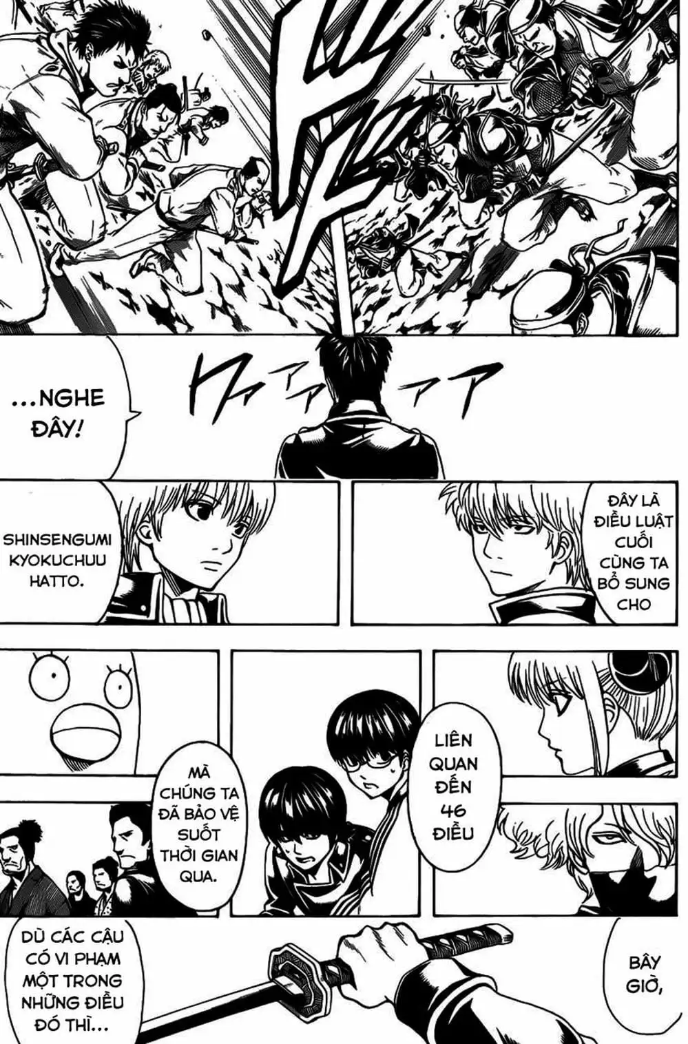 Truyện Tranh Gintama Linh Hồn Bạc: Luật Lệ Đặt Ra Là Để Phá Bỏ trang 7