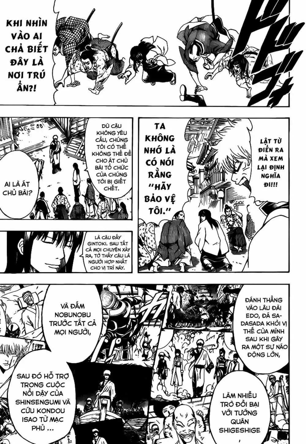 Truyện Tranh Gintama Linh Hồn Bạc: Luật Lệ Đặt Ra Là Để Phá Bỏ trang 7