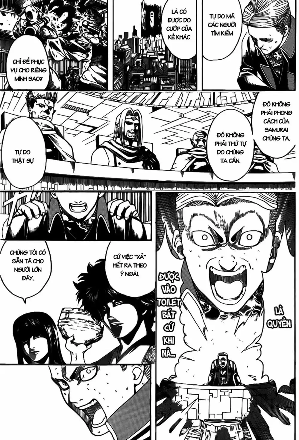 Truyện Tranh Gintama Linh Hồn Bạc: Luật Lệ Đặt Ra Là Để Phá Bỏ trang 7