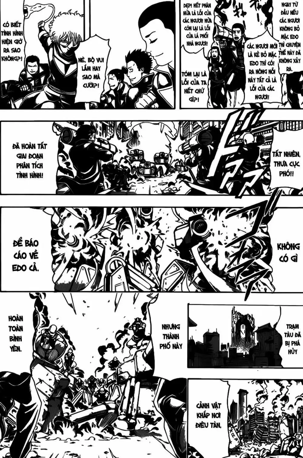 Truyện Tranh Gintama Linh Hồn Bạc: Luật Lệ Đặt Ra Là Để Phá Bỏ trang 7