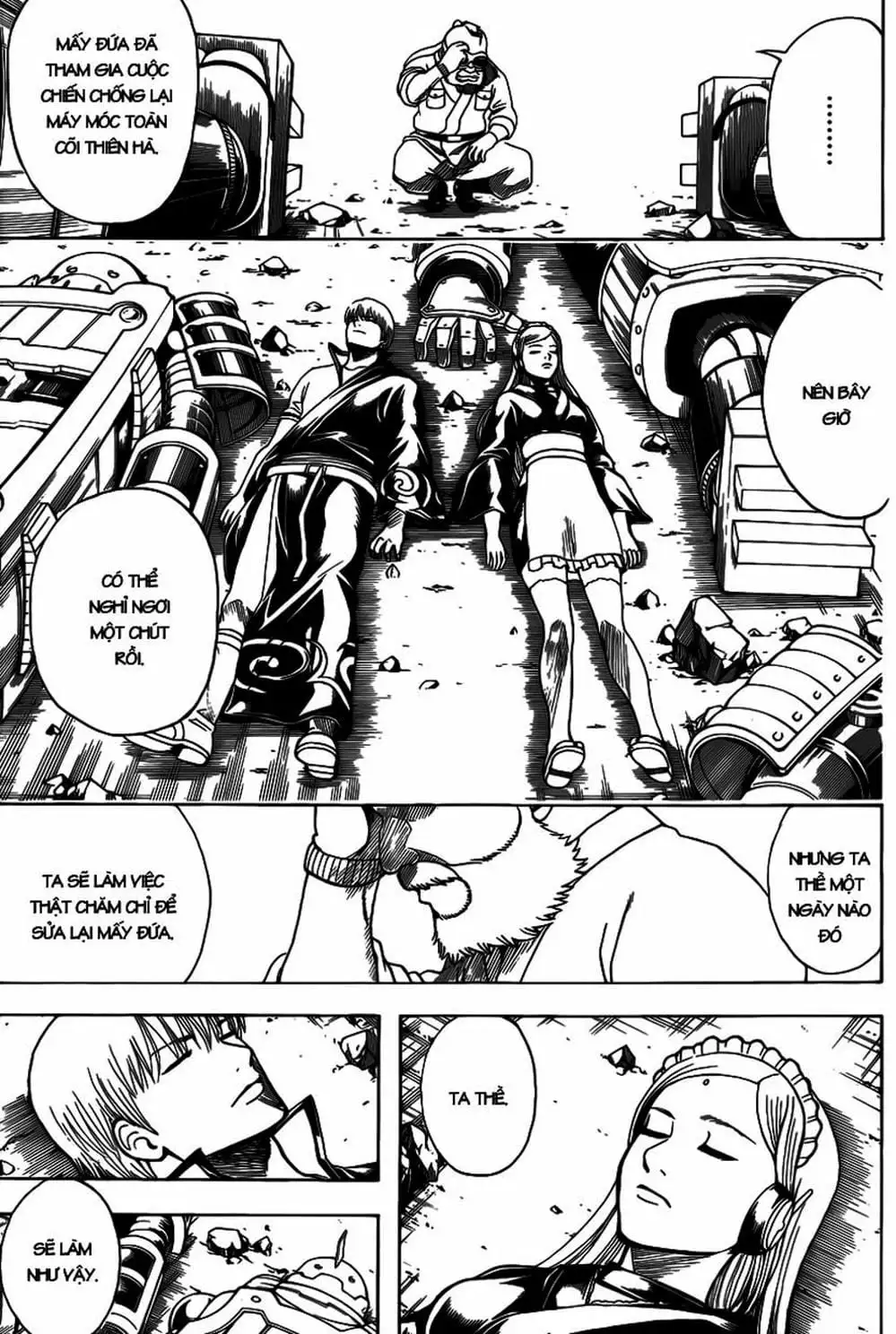 Truyện Tranh Gintama Linh Hồn Bạc: Luật Lệ Đặt Ra Là Để Phá Bỏ trang 7