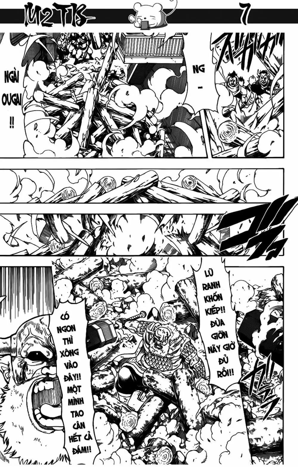 Truyện Tranh Gintama Linh Hồn Bạc: Luật Lệ Đặt Ra Là Để Phá Bỏ trang 7