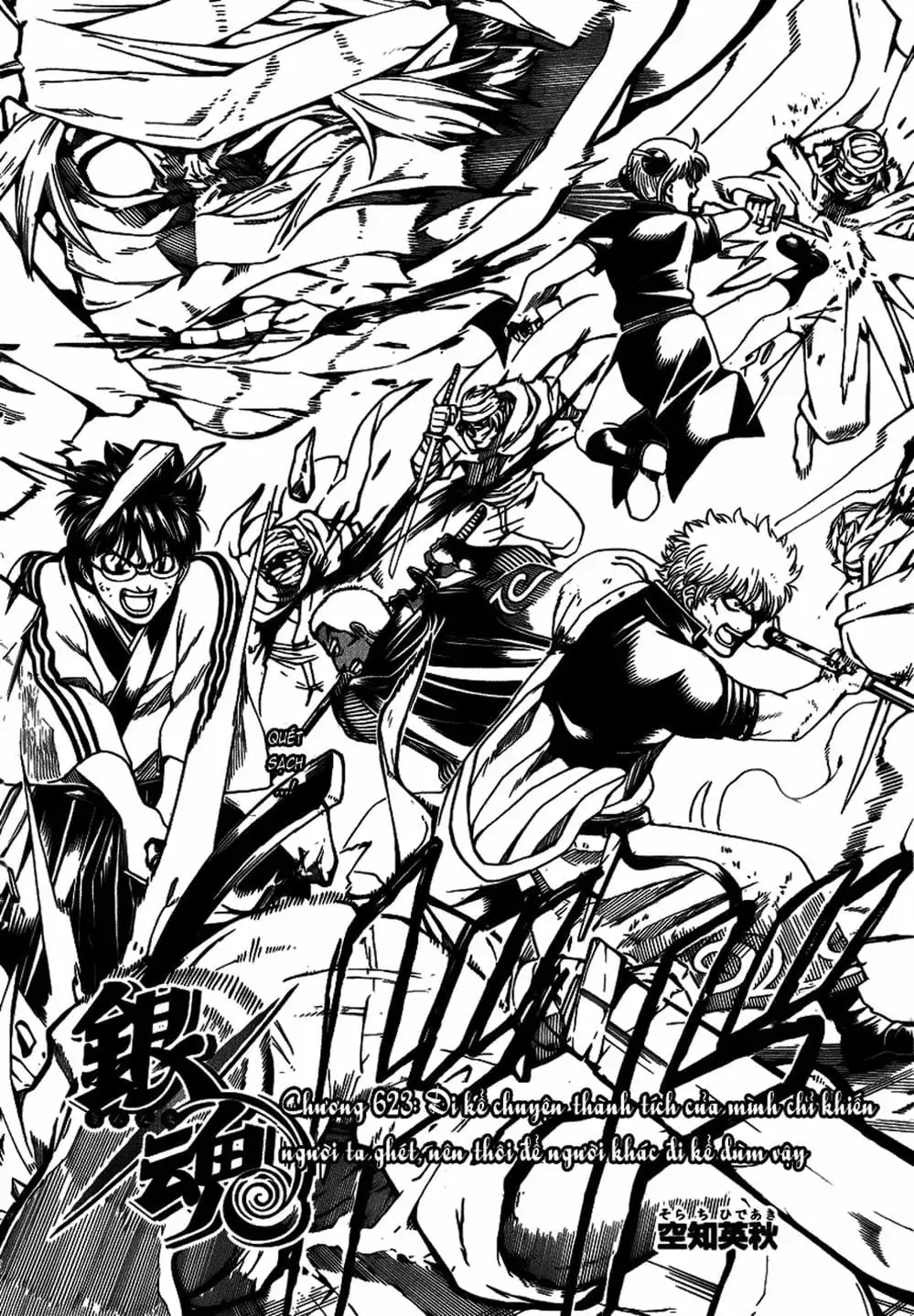 Truyện Tranh Gintama Linh Hồn Bạc: Luật Lệ Đặt Ra Là Để Phá Bỏ trang 7