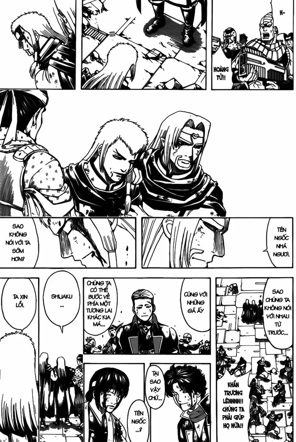 Truyện Tranh Gintama Linh Hồn Bạc: Luật Lệ Đặt Ra Là Để Phá Bỏ trang 7