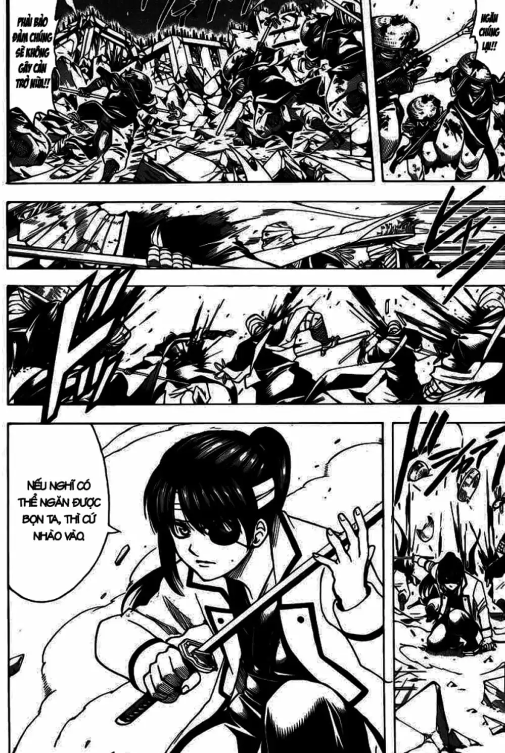 Truyện Tranh Gintama Linh Hồn Bạc: Luật Lệ Đặt Ra Là Để Phá Bỏ trang 7