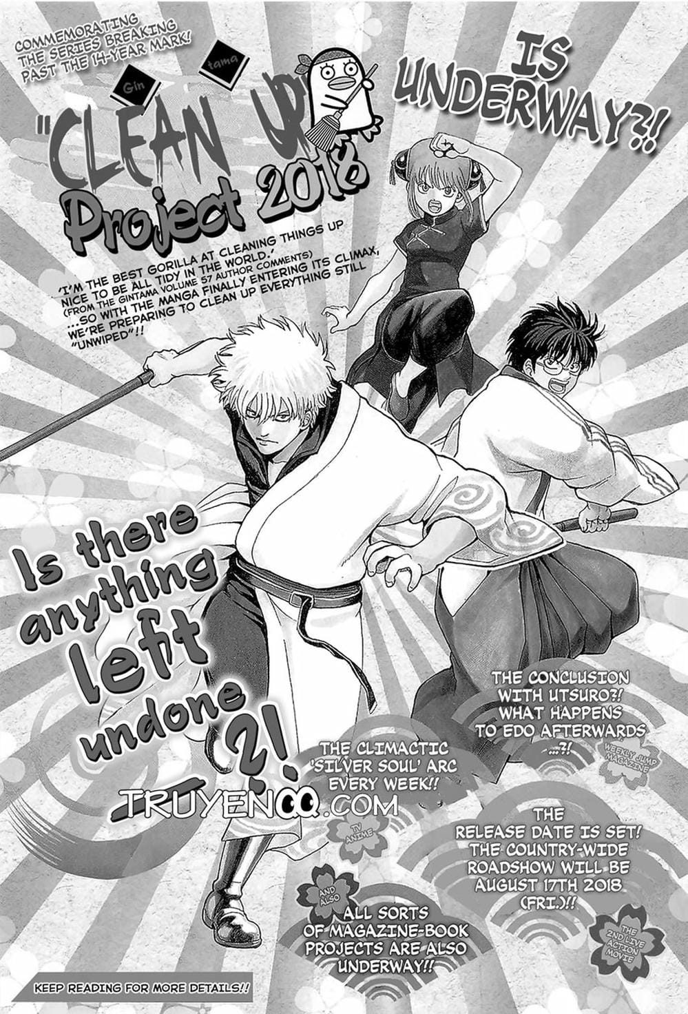 Truyện Tranh Gintama Linh Hồn Bạc: Luật Lệ Đặt Ra Là Để Phá Bỏ trang 7