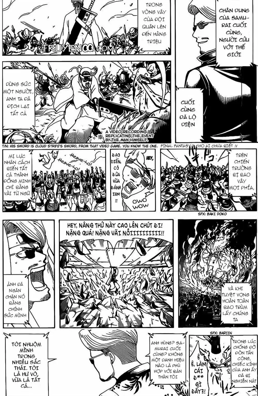 Truyện Tranh Gintama Linh Hồn Bạc: Luật Lệ Đặt Ra Là Để Phá Bỏ trang 7