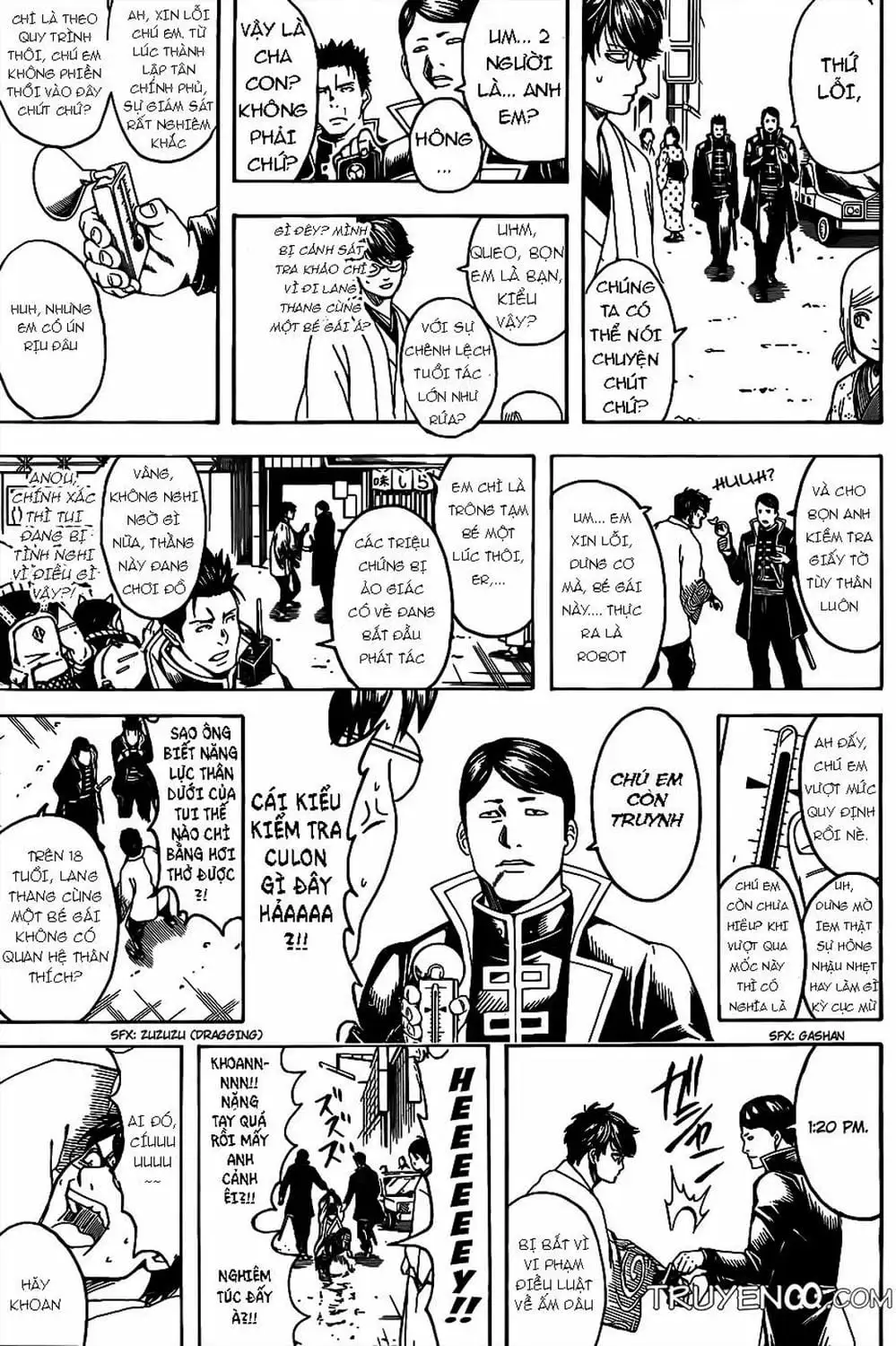 Truyện Tranh Gintama Linh Hồn Bạc: Luật Lệ Đặt Ra Là Để Phá Bỏ trang 7