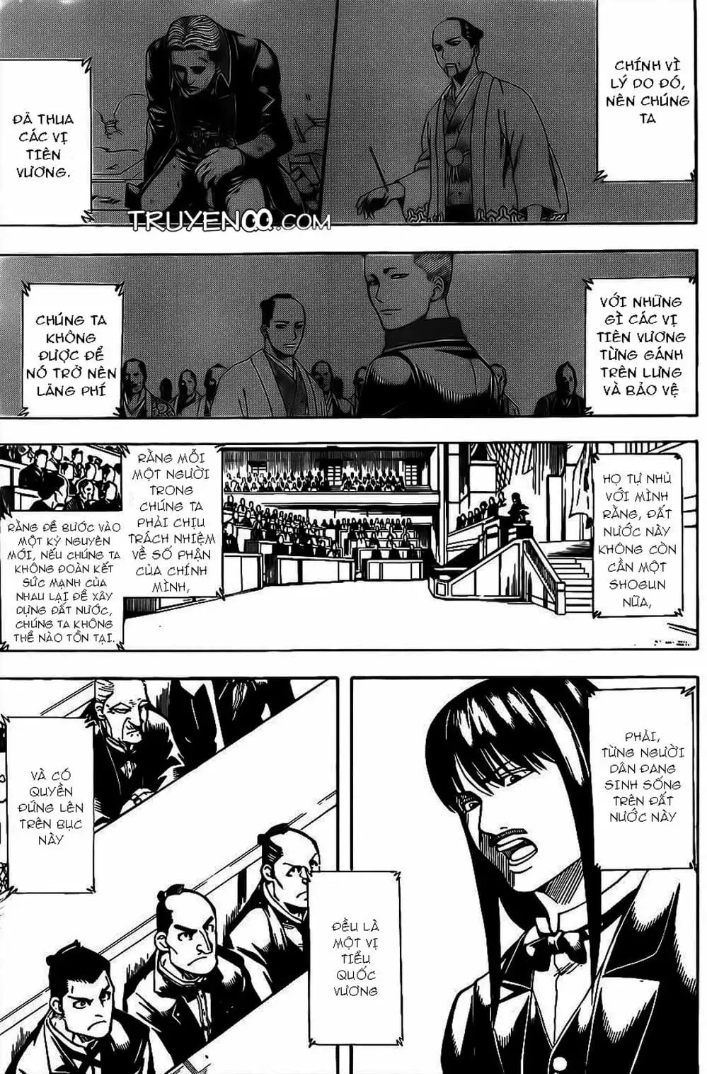 Truyện Tranh Gintama Linh Hồn Bạc: Luật Lệ Đặt Ra Là Để Phá Bỏ trang 7