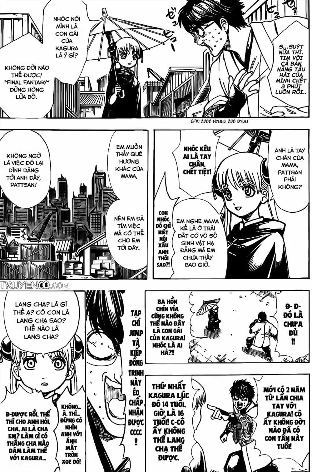 Truyện Tranh Gintama Linh Hồn Bạc: Luật Lệ Đặt Ra Là Để Phá Bỏ trang 7