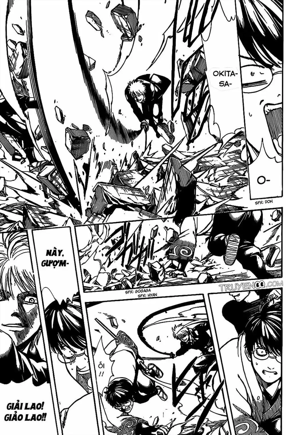 Truyện Tranh Gintama Linh Hồn Bạc: Luật Lệ Đặt Ra Là Để Phá Bỏ trang 7