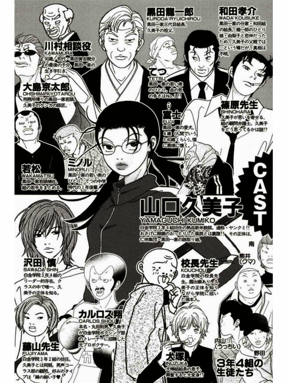 Truyện Tranh Cô Giáo Găng Tơ - Gokusen trang 6