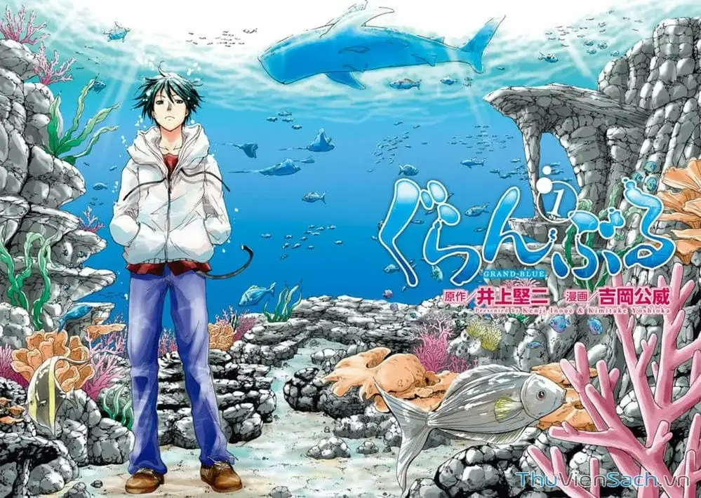 Truyện Tranh Cô Gái Thích Lặn - Grand Blue trang 3