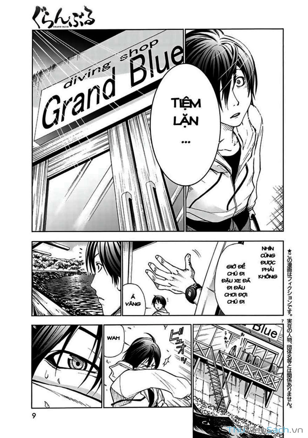 Truyện Tranh Cô Gái Thích Lặn - Grand Blue trang 5