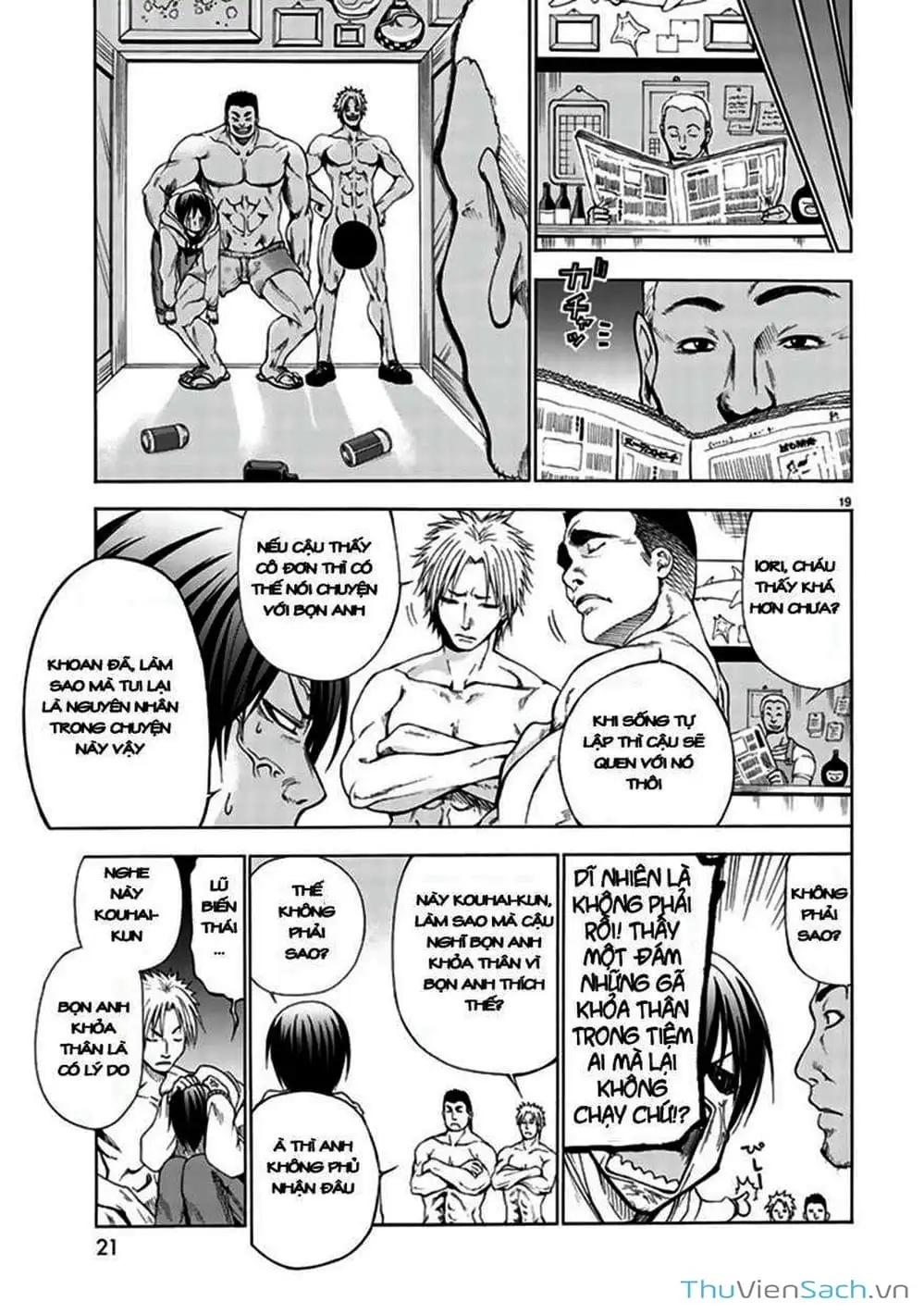 Truyện Tranh Cô Gái Thích Lặn - Grand Blue trang 3