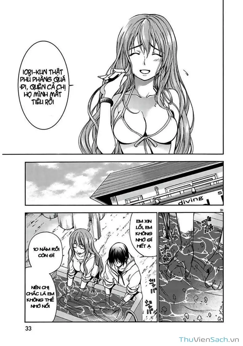 Truyện Tranh Cô Gái Thích Lặn - Grand Blue trang 3