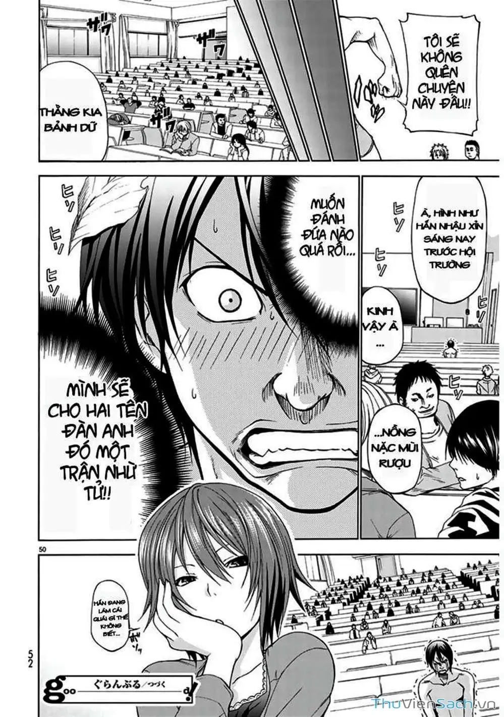 Truyện Tranh Cô Gái Thích Lặn - Grand Blue trang 3