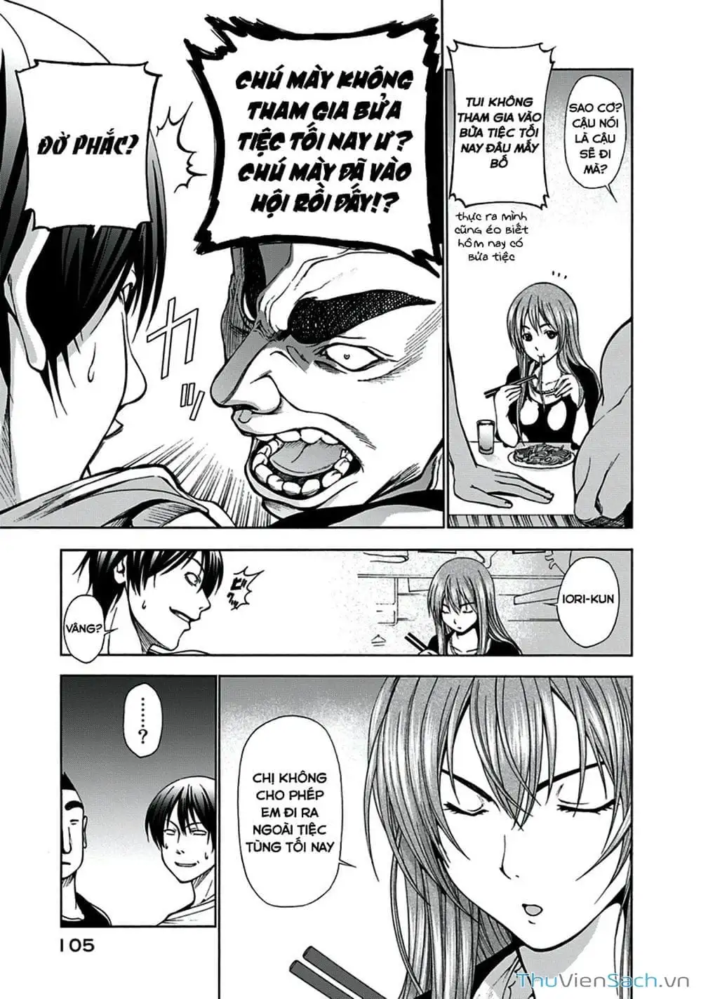 Truyện Tranh Cô Gái Thích Lặn - Grand Blue trang 3