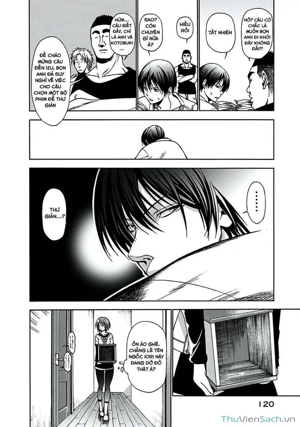 Truyện Tranh Cô Gái Thích Lặn - Grand Blue trang 3