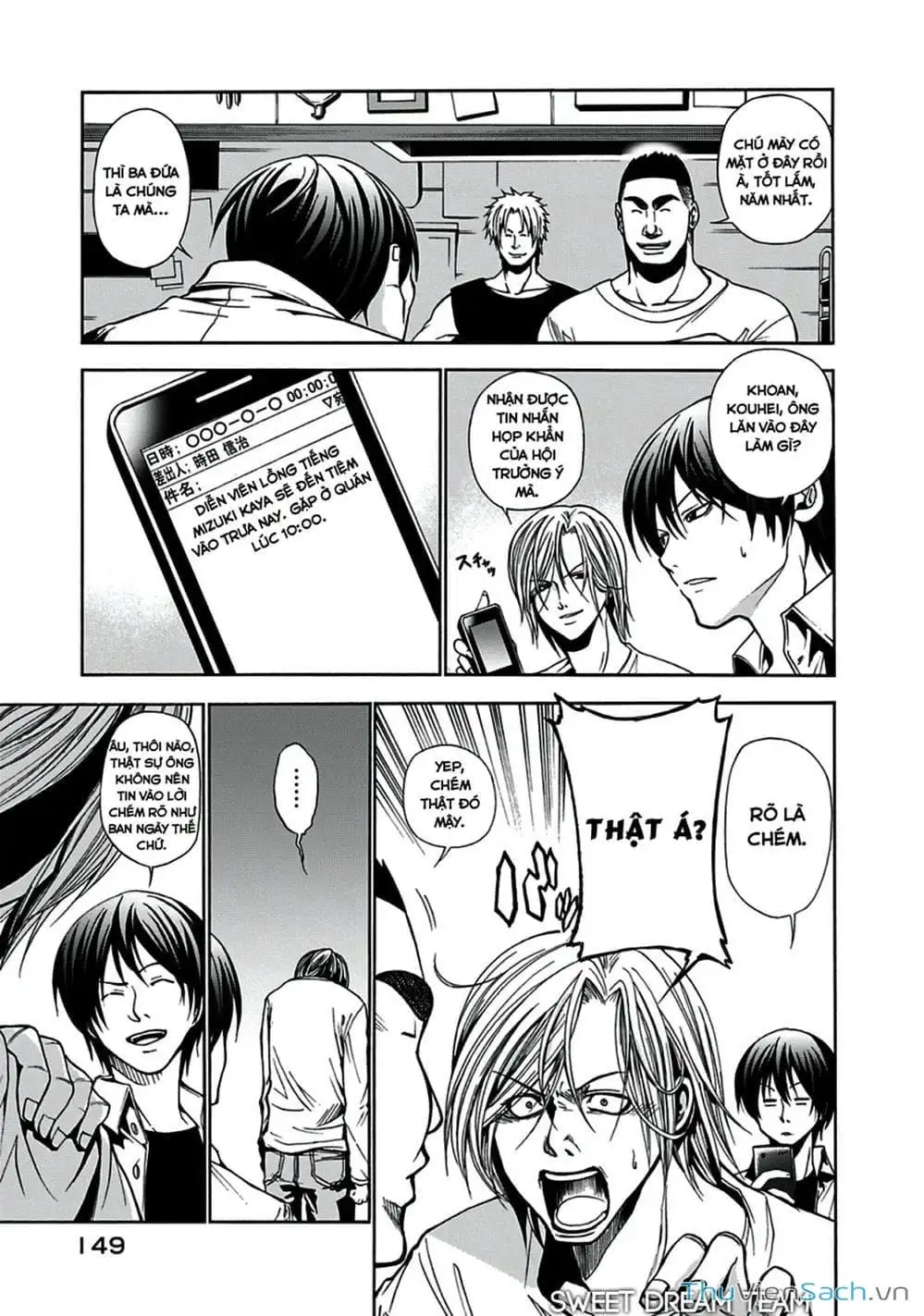 Truyện Tranh Cô Gái Thích Lặn - Grand Blue trang 3