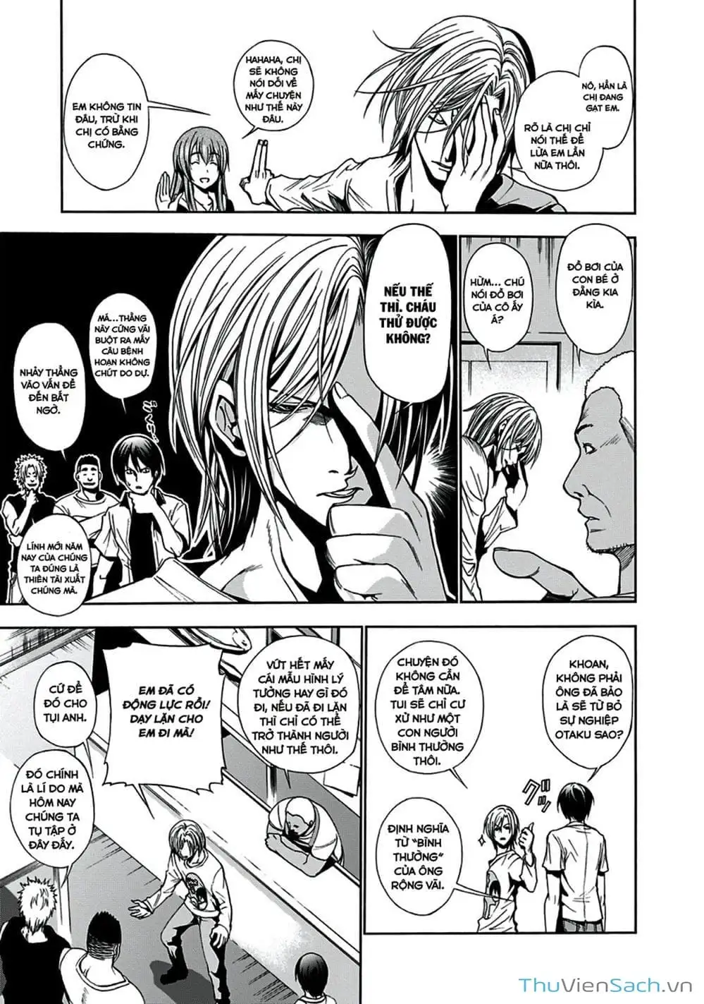 Truyện Tranh Cô Gái Thích Lặn - Grand Blue trang 3