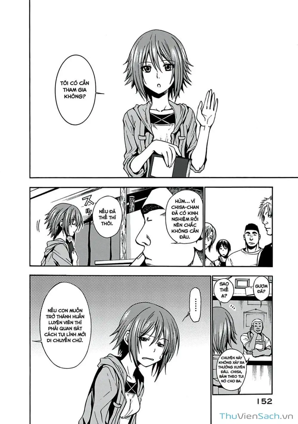 Truyện Tranh Cô Gái Thích Lặn - Grand Blue trang 3