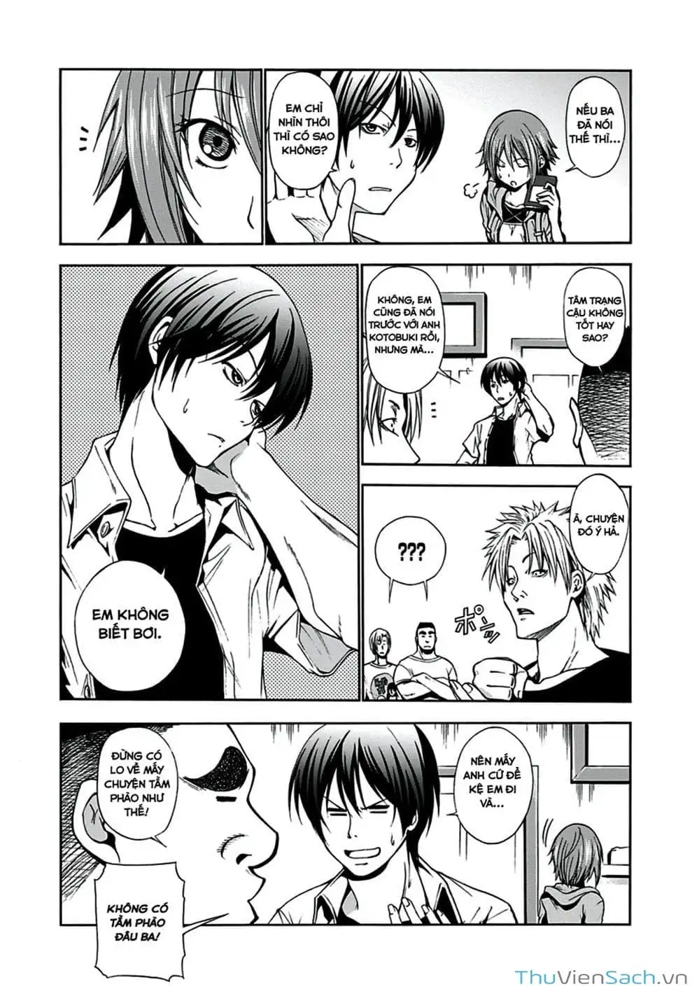 Truyện Tranh Cô Gái Thích Lặn - Grand Blue trang 3