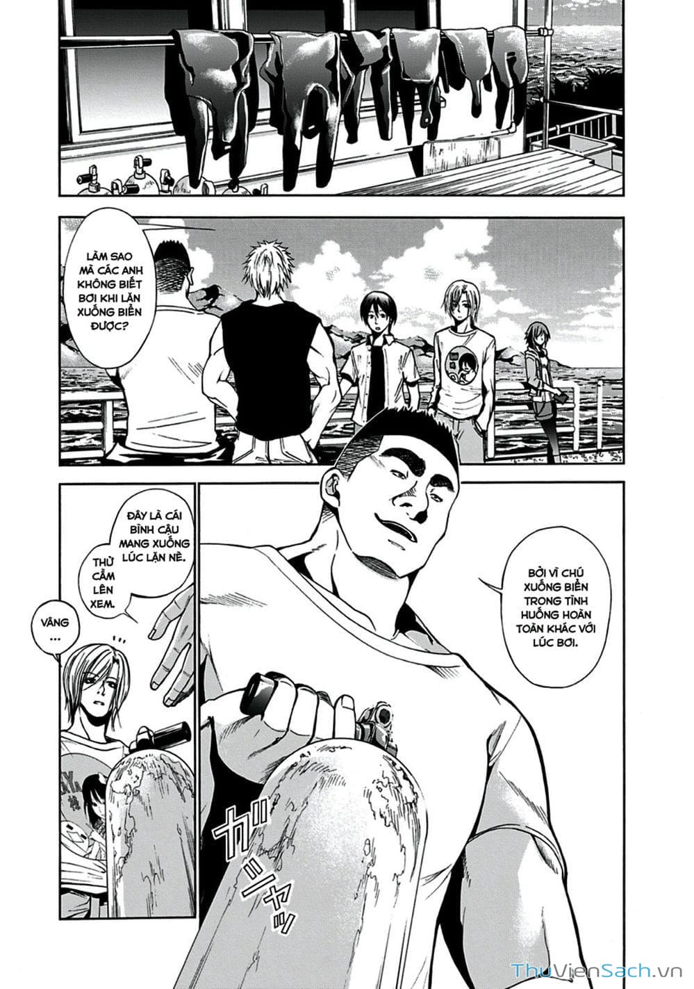 Truyện Tranh Cô Gái Thích Lặn - Grand Blue trang 3