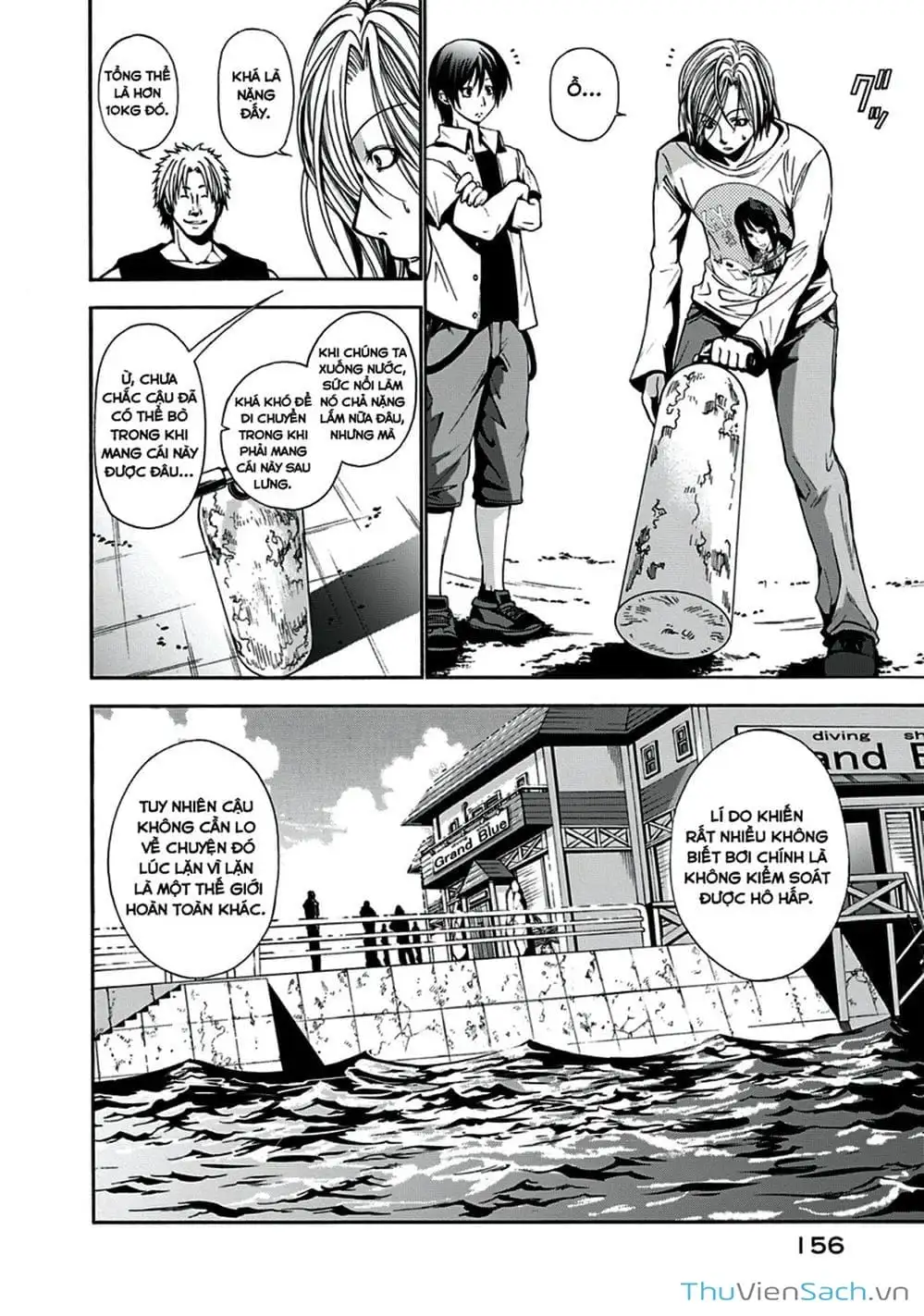 Truyện Tranh Cô Gái Thích Lặn - Grand Blue trang 3