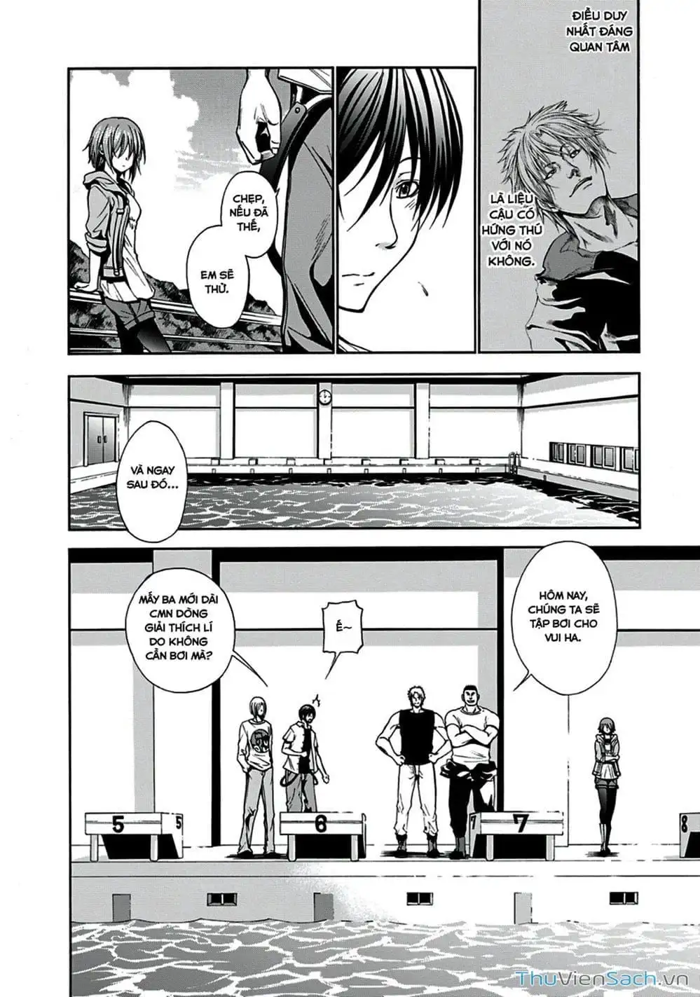 Truyện Tranh Cô Gái Thích Lặn - Grand Blue trang 3