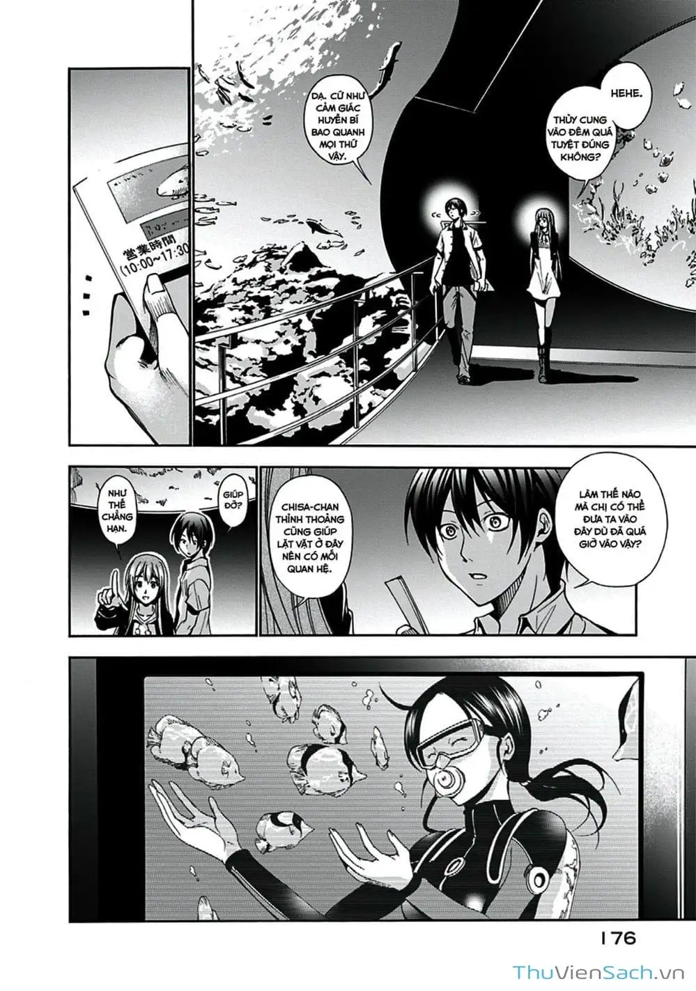 Truyện Tranh Cô Gái Thích Lặn - Grand Blue trang 3