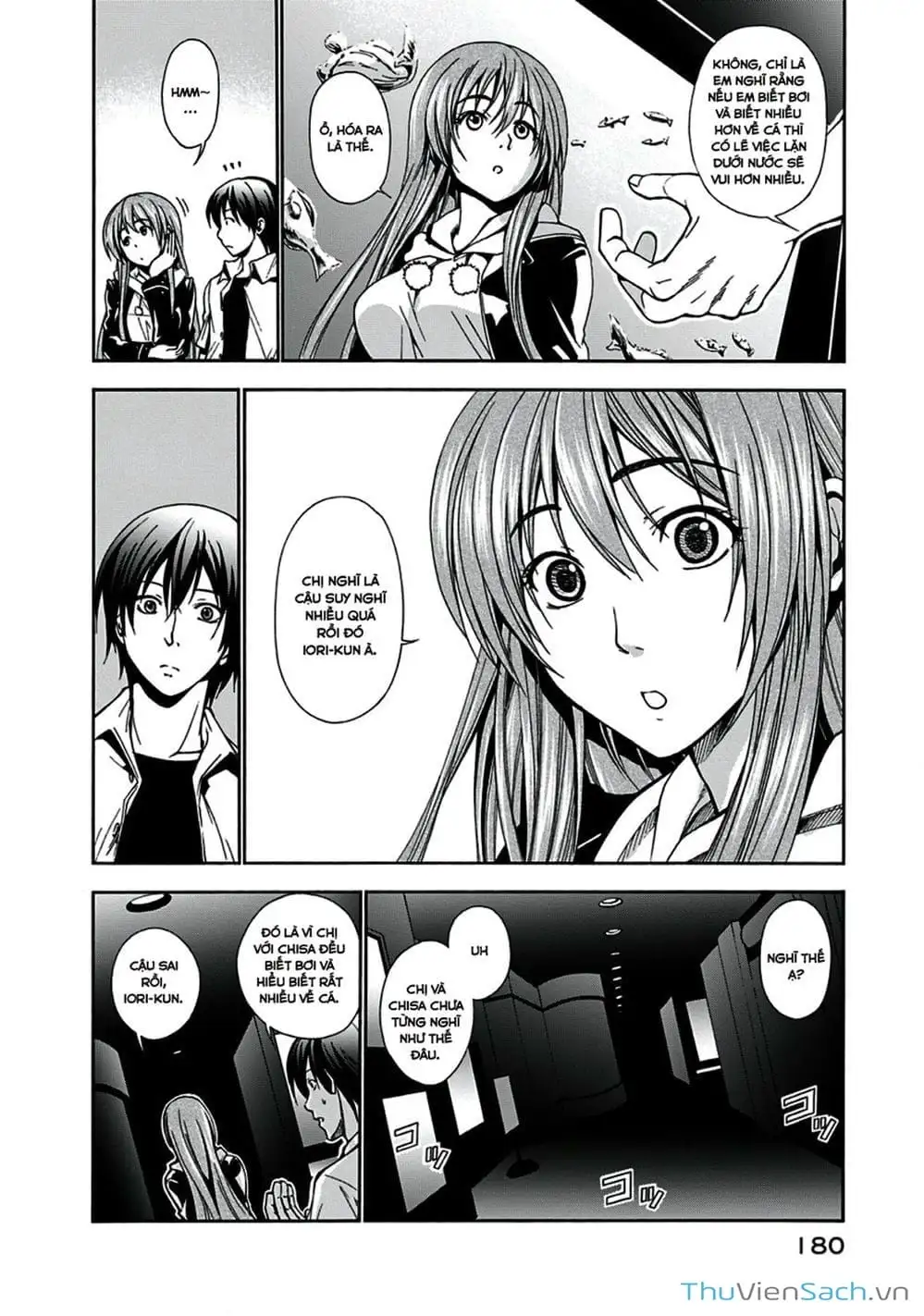 Truyện Tranh Cô Gái Thích Lặn - Grand Blue trang 3