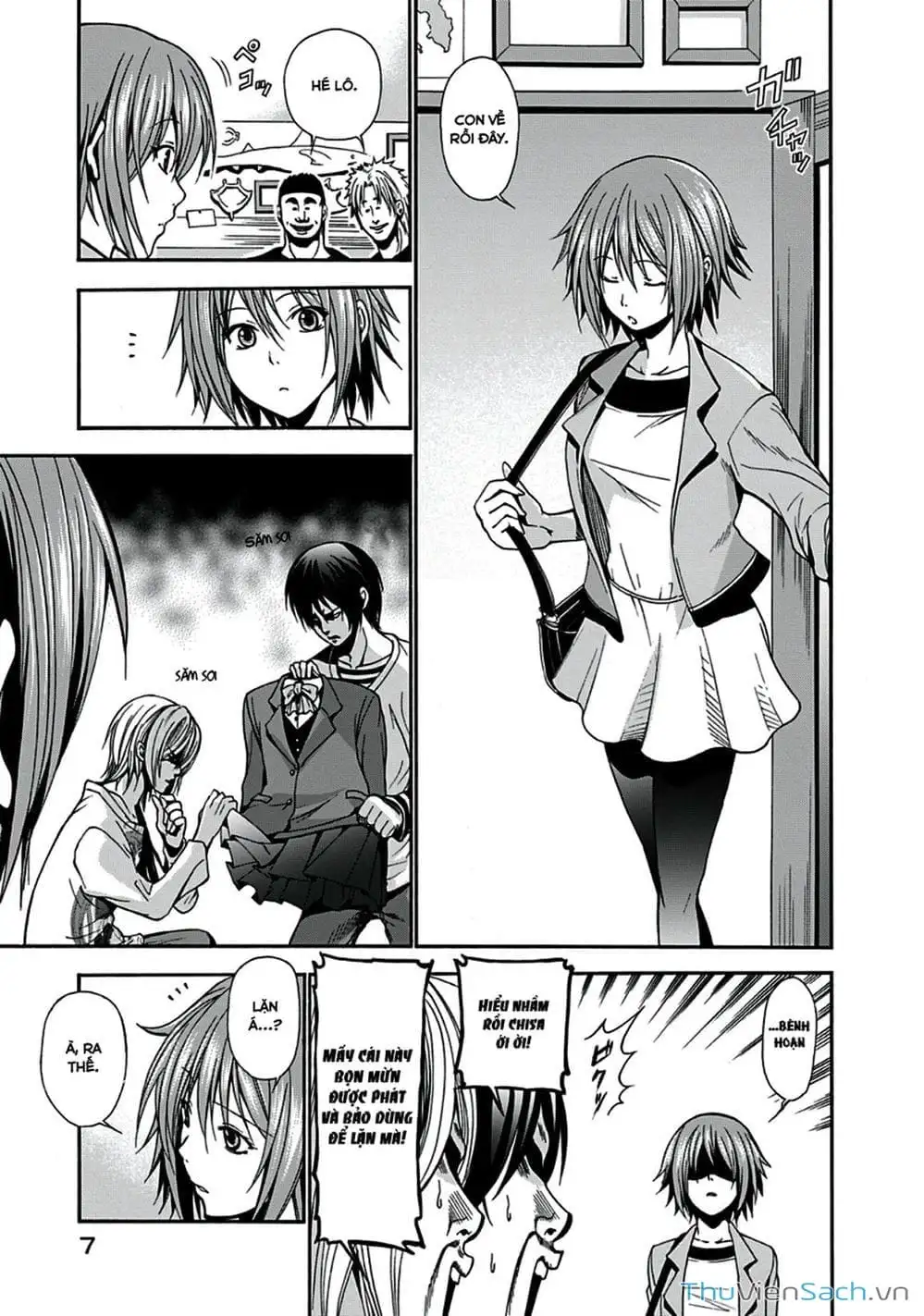 Truyện Tranh Cô Gái Thích Lặn - Grand Blue trang 3