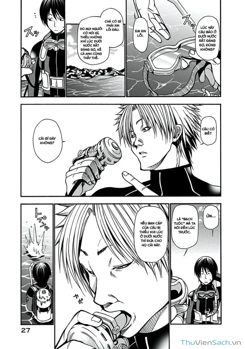 Truyện Tranh Cô Gái Thích Lặn - Grand Blue trang 3